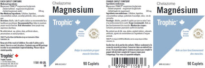Magnesium - Chelazome Caplets, 90 Count